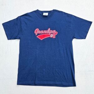 NWOT MC Sport Number 1 Grandpa Short Sleeve T-shirt Size L